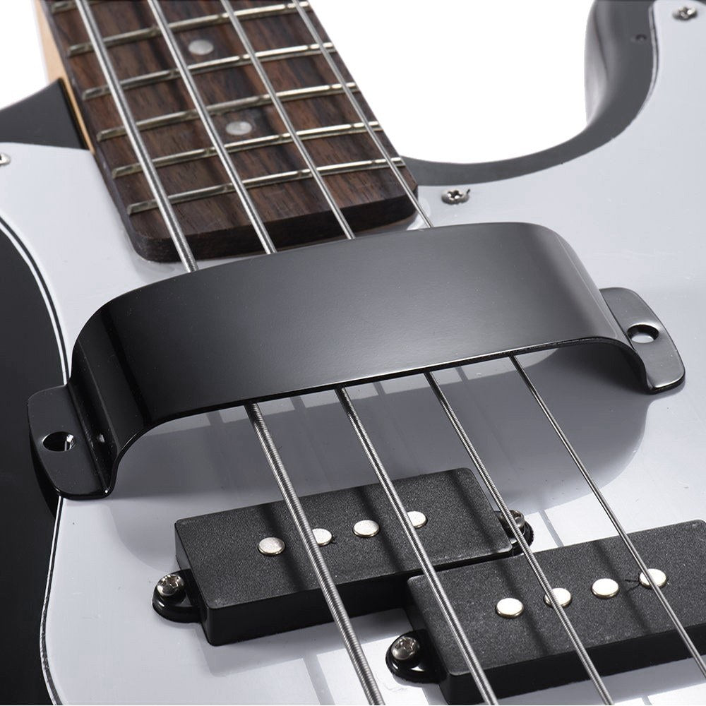 Durable Alloy Bass Pickup Cover with Mounting Screws - Replacement Protector Plate