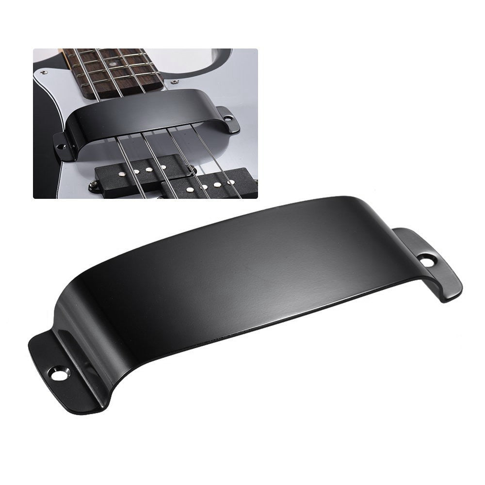 Durable Alloy Bass Pickup Cover with Mounting Screws - Replacement Protector Plate