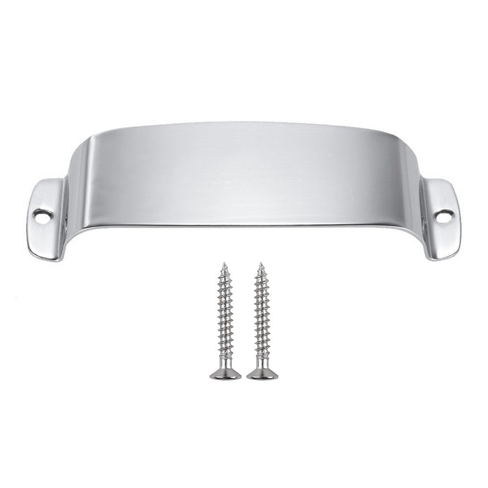 Durable Alloy Bass Pickup Cover with Mounting Screws - Replacement Protector Plate