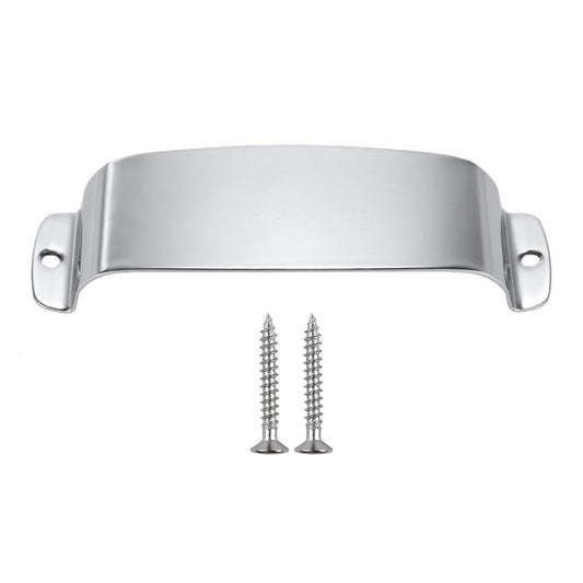 Durable Alloy Bass Pickup Cover with Mounting Screws - Replacement Protector Plate