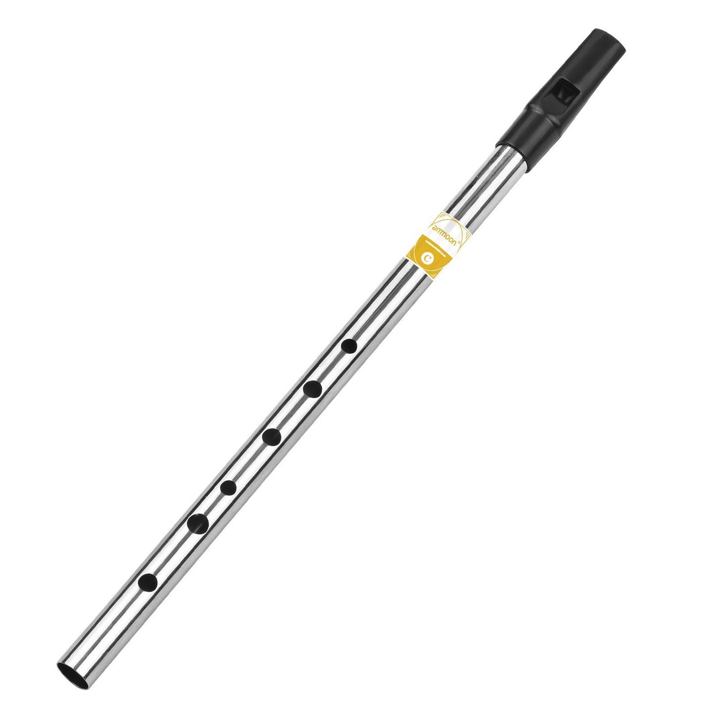 Key of C Irish Whistle Flute - 6 Holes Wind Instrument for All Skill Levels