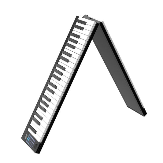 Portable 88-Key Digital Piano with LCD Display