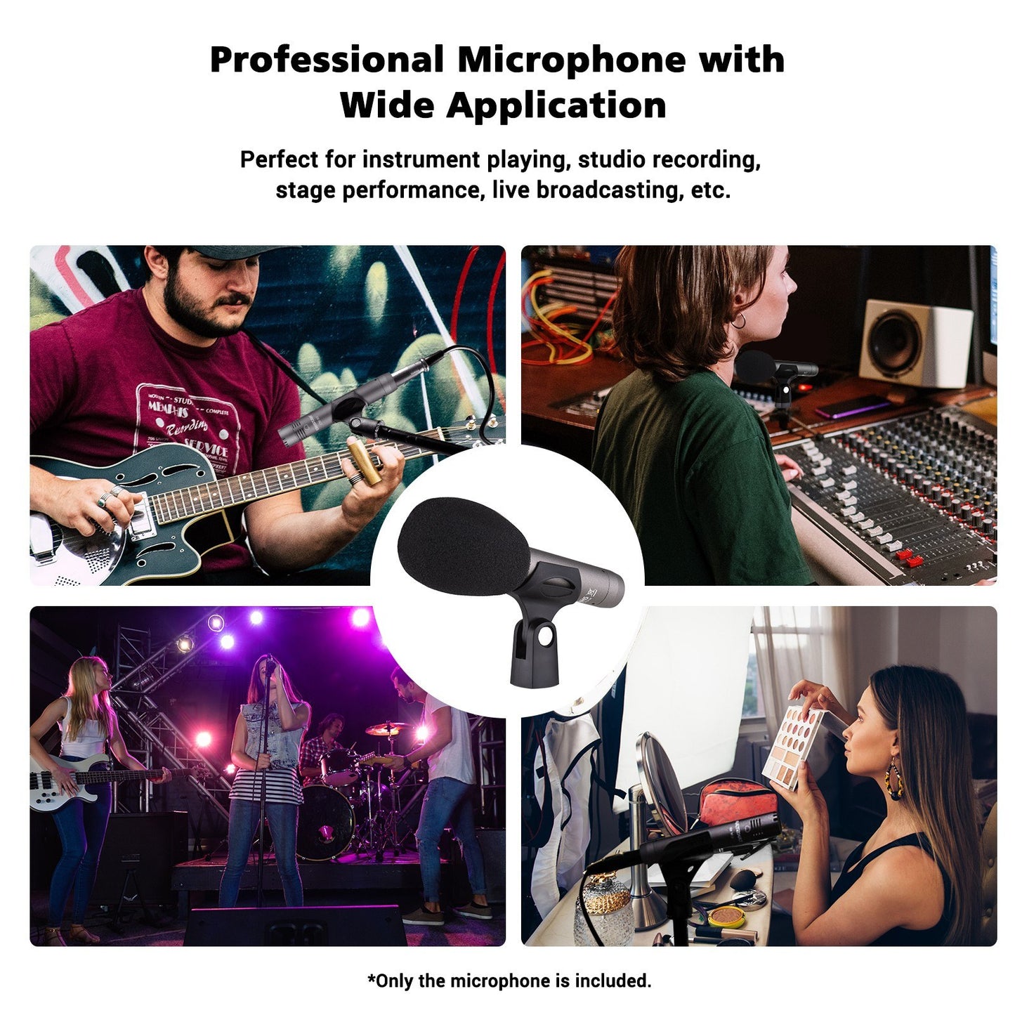 TAKSTAR CM-60 Cardioid XLR Professional Condenser Microphone
