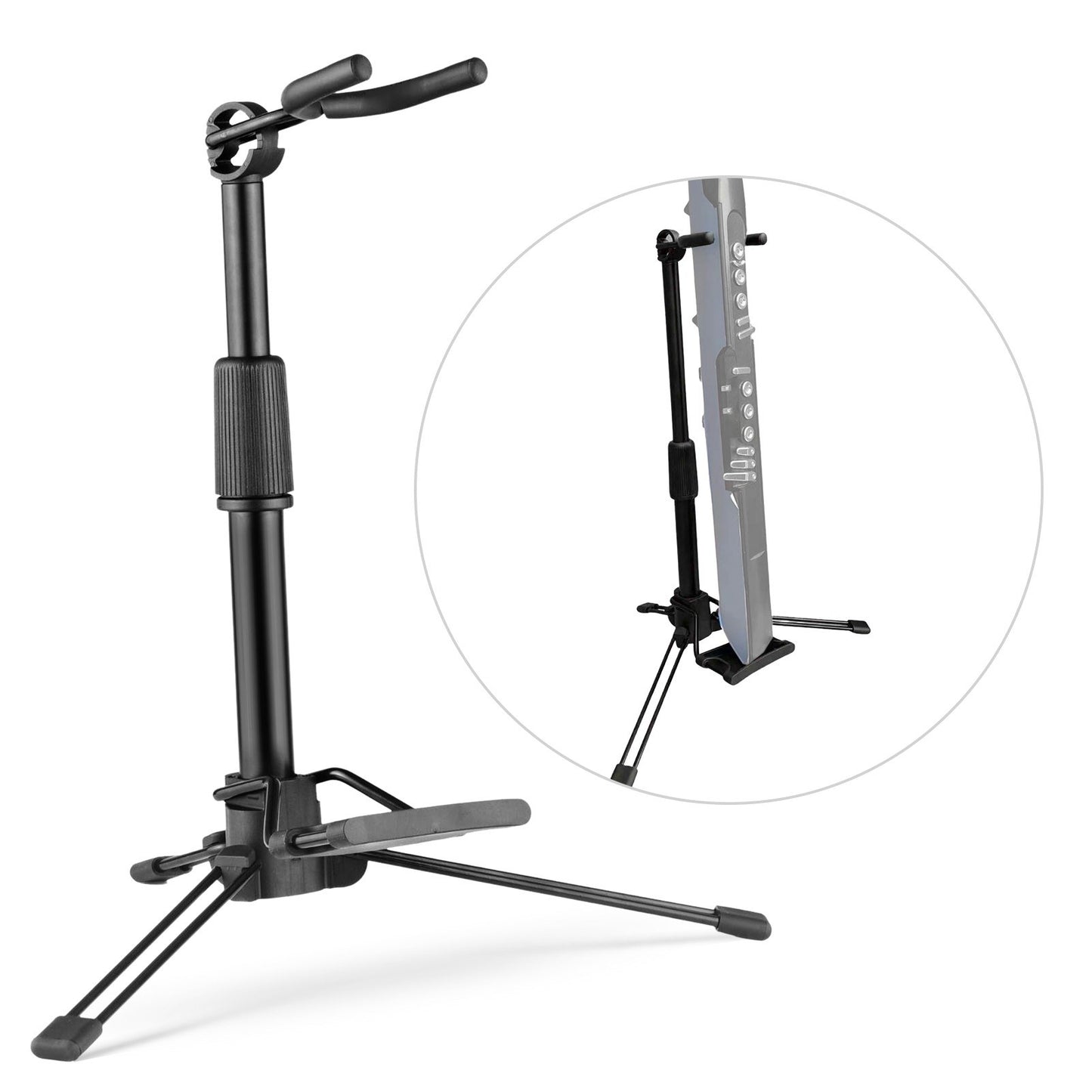 Adjustable Foldable Metal Stand for Digital Wind Instrument & Aerophone