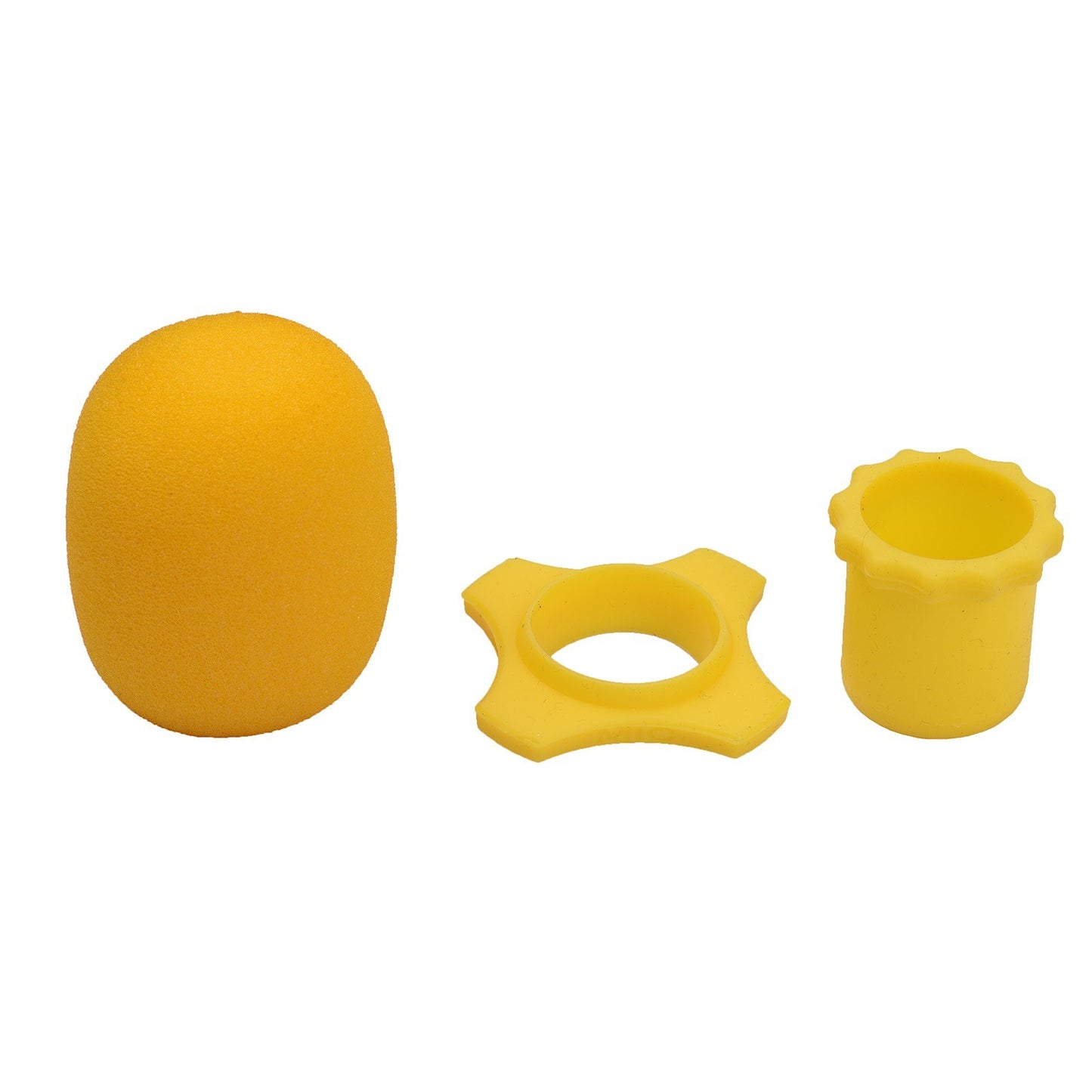Muslady Wireless Handheld Mic Protection Kit: Foam Windshield, Anti-Roll Silicone Ring, Rod Sleeve Holder