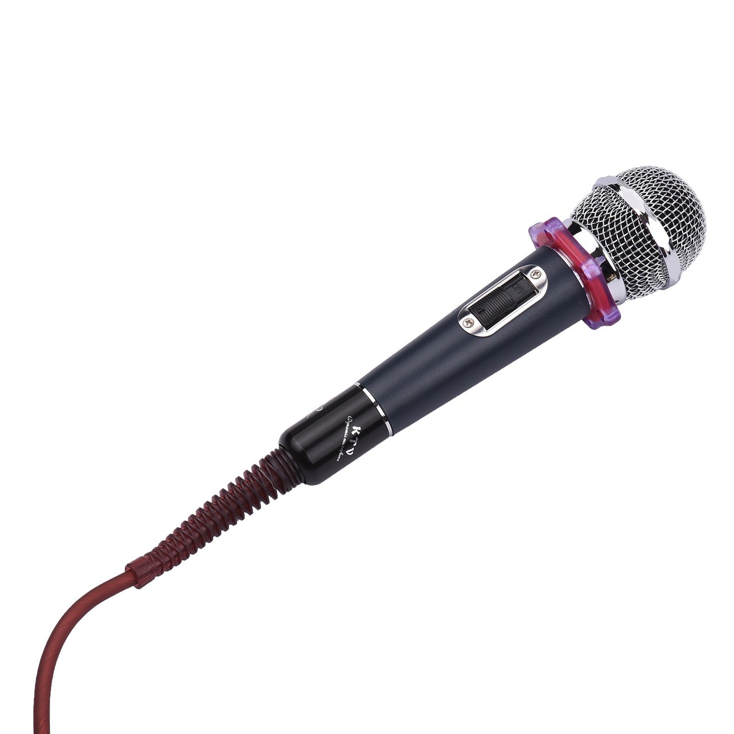 Muslady Cardioid Condenser Microphone – Dynamic Handheld Wired Mic with 15ft Cable & 6.35mm Plug for Singing, Karaoke, Stage & Live Performances