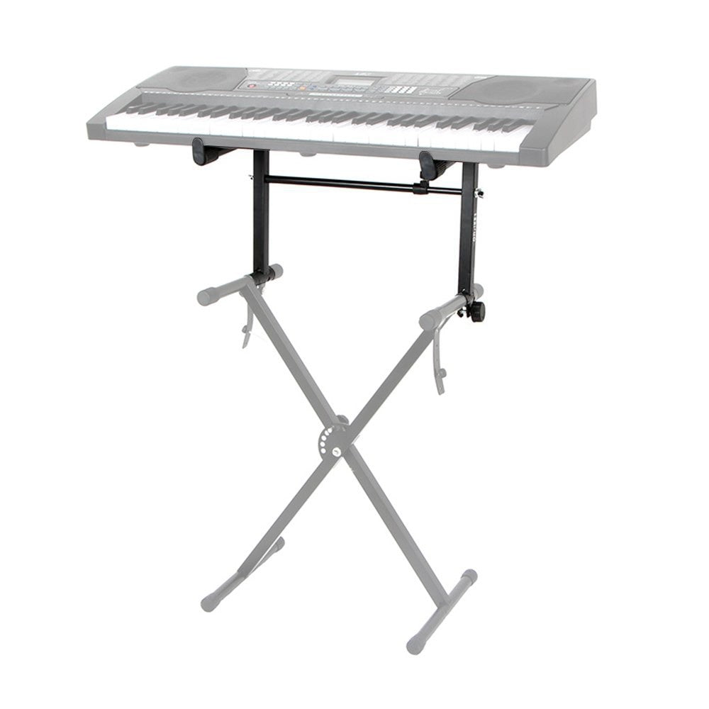 Universal X-Style Adjustable Electronic Keyboard Stand Riser - Musical Instrument Accessory