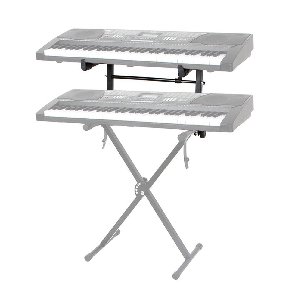 Universal X-Style Adjustable Electronic Keyboard Stand Riser - Musical Instrument Accessory