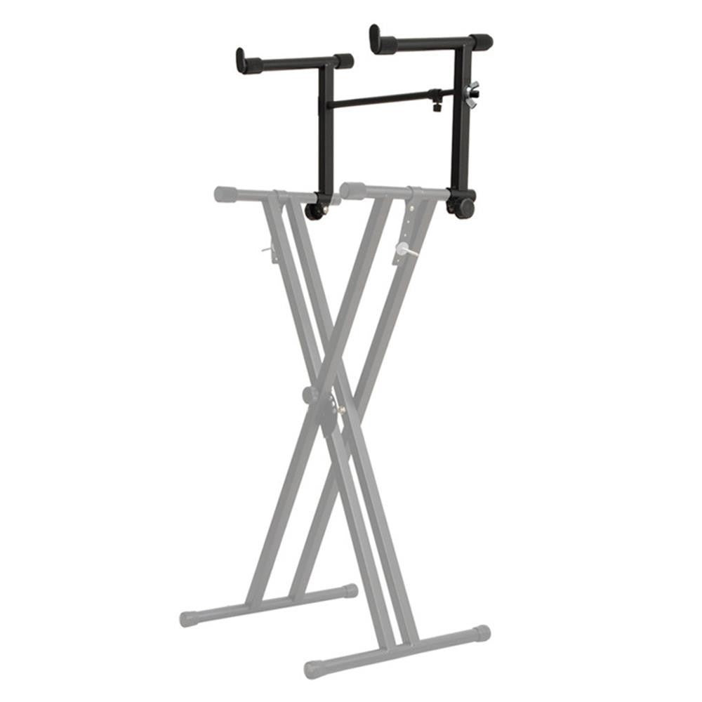 Universal X-Style Adjustable Electronic Keyboard Stand Riser - Musical Instrument Accessory