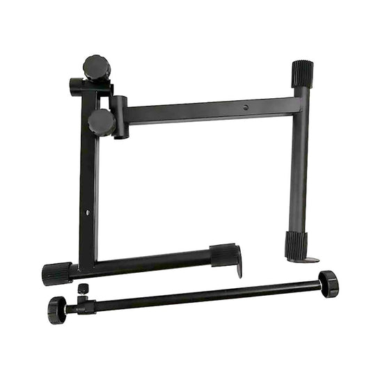 Universal X-Style Adjustable Electronic Keyboard Stand Riser - Musical Instrument Accessory