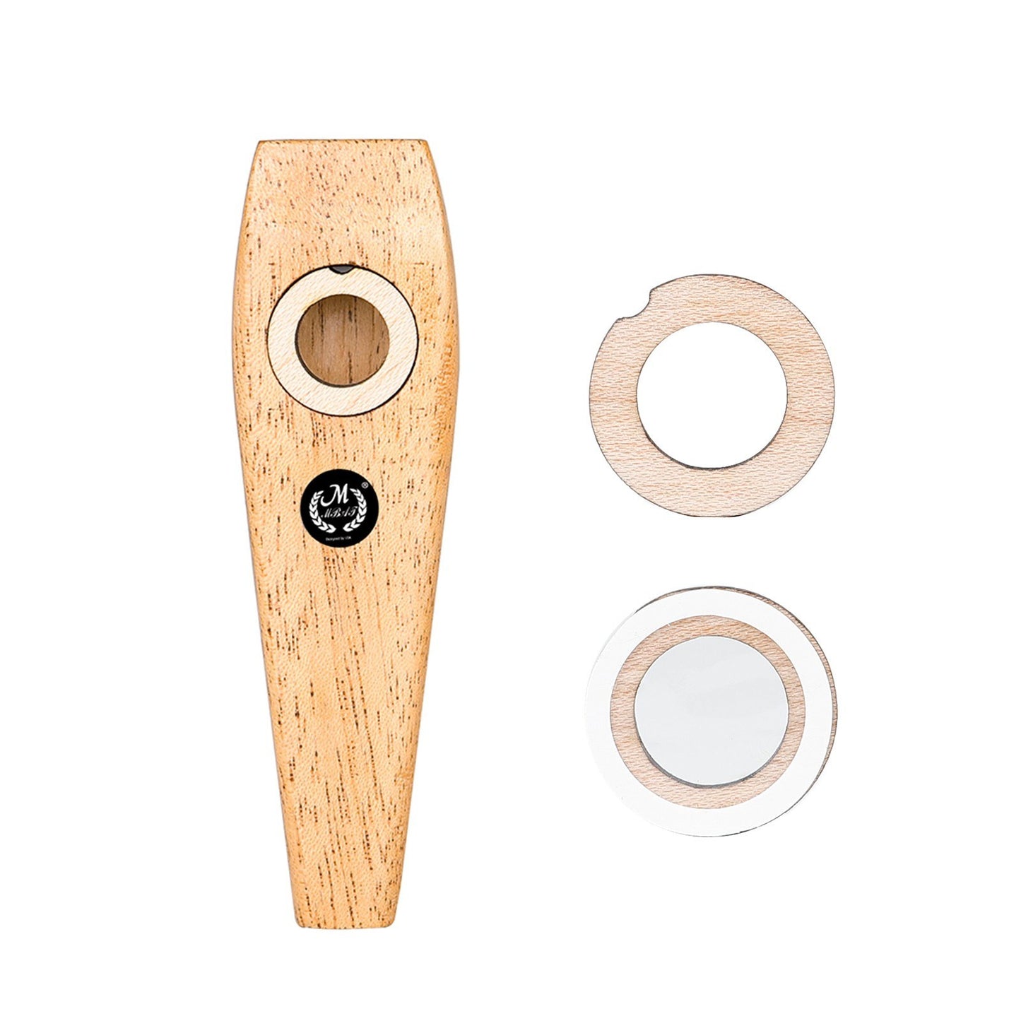 Easy-to-Learn Wooden Kazoo - Fun Musical Instrument Party Favor for All Ages