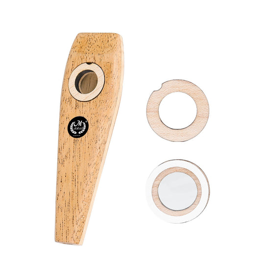 Easy-to-Learn Wooden Kazoo - Fun Musical Instrument Party Favor for All Ages
