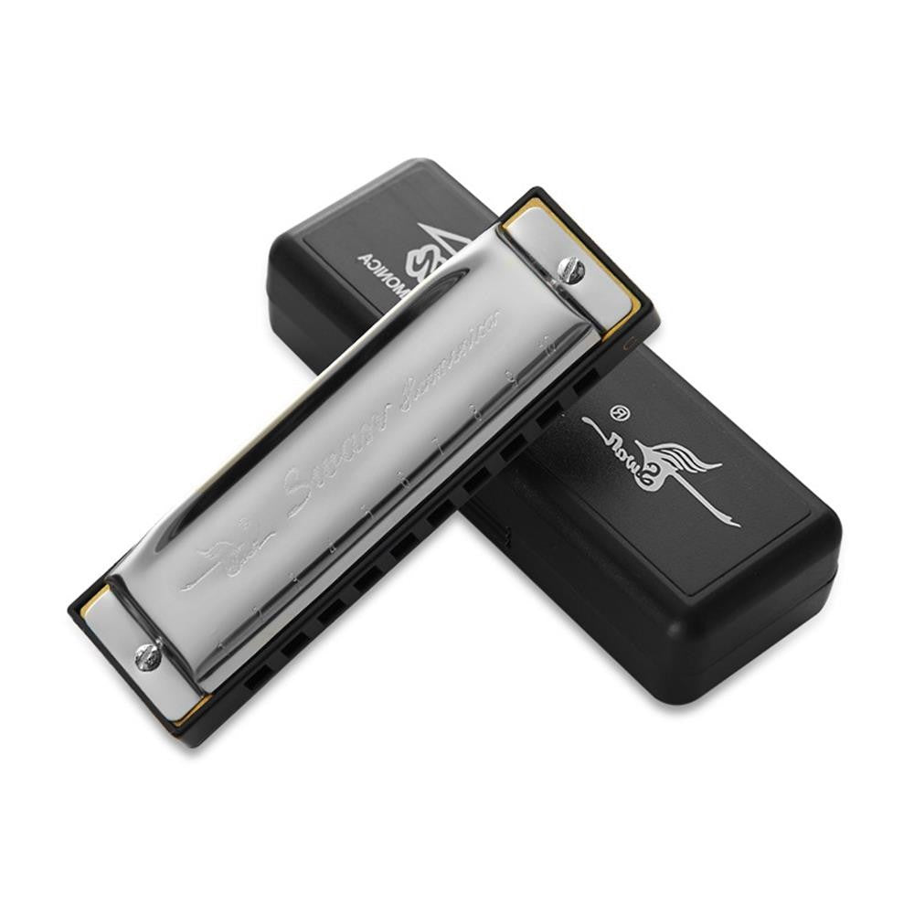 Swan 10-Hole Diatonic Blues Harmonica, Key of C - SW1020-7