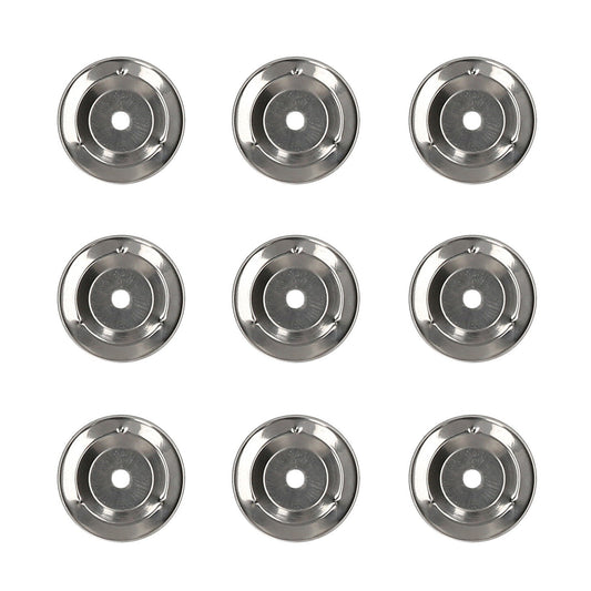 50pcs Stainless Steel Tambourine Jingle Bells for Handbell and Church Use