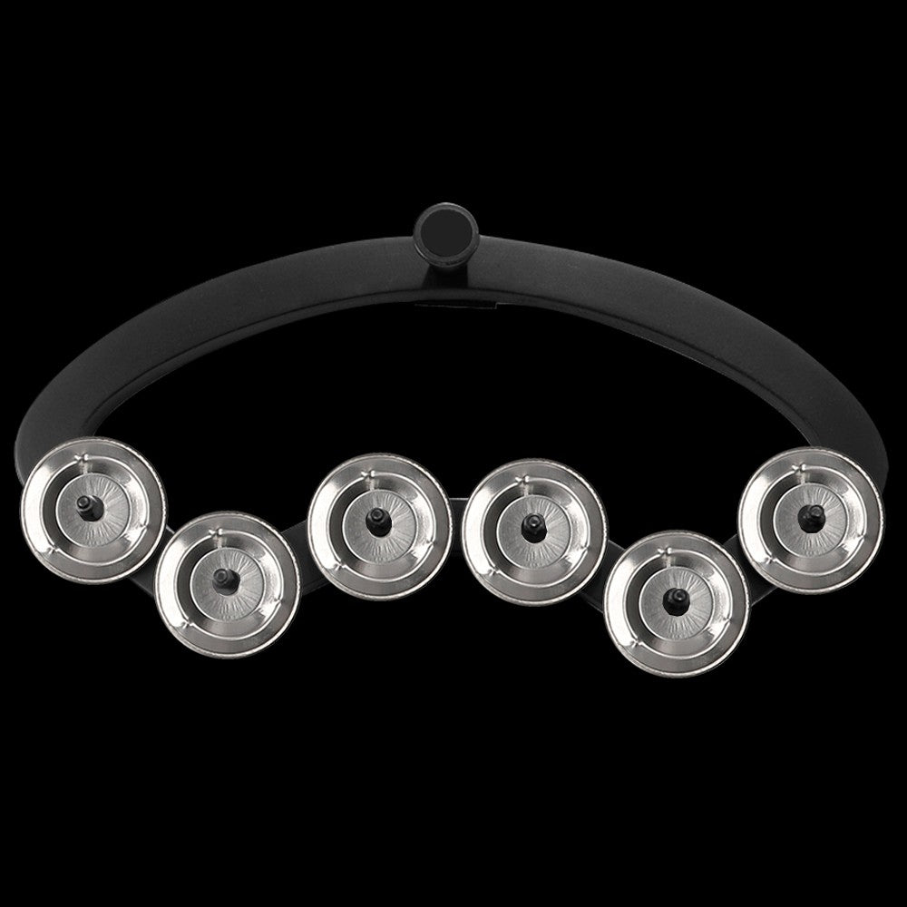 50pcs Stainless Steel Tambourine Jingle Bells for Handbell and Church Use
