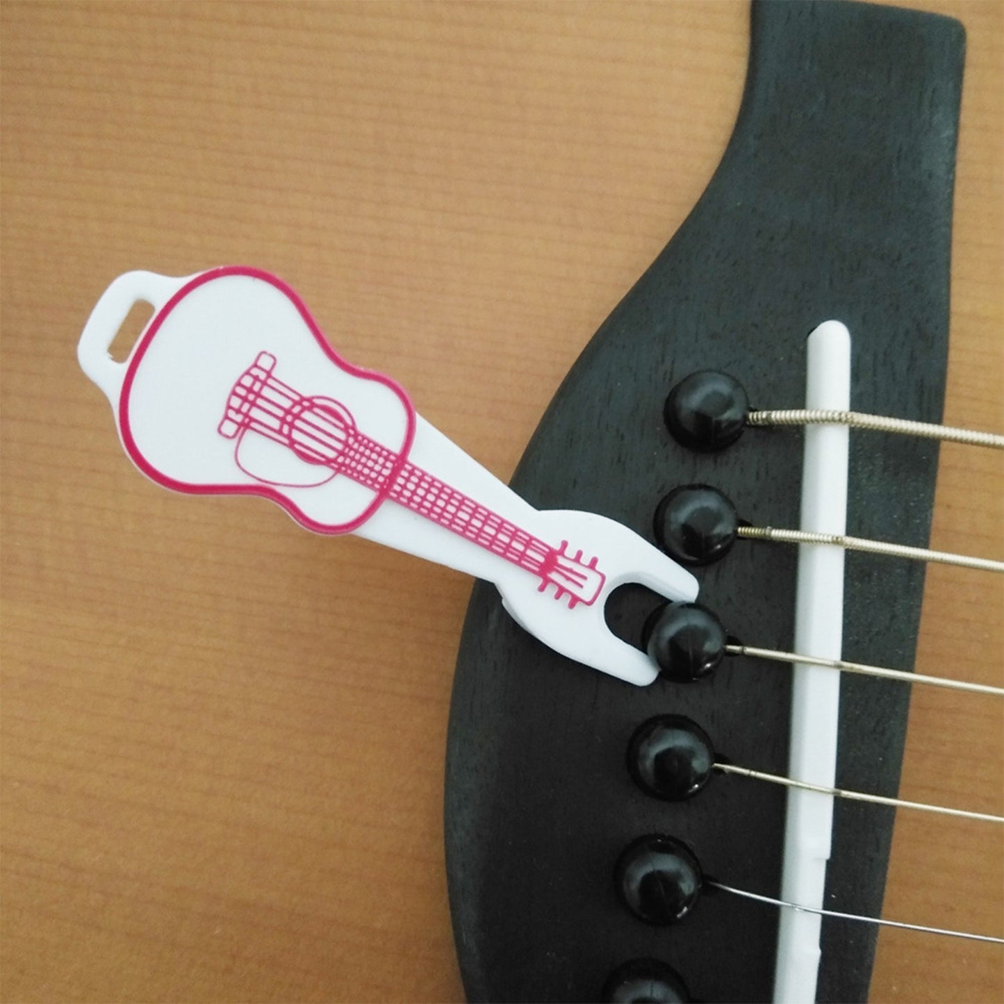 13-Piece Guitar Nut File & Bridge Pin Puller Kit for Electric & Acoustic Guitar Maintenance