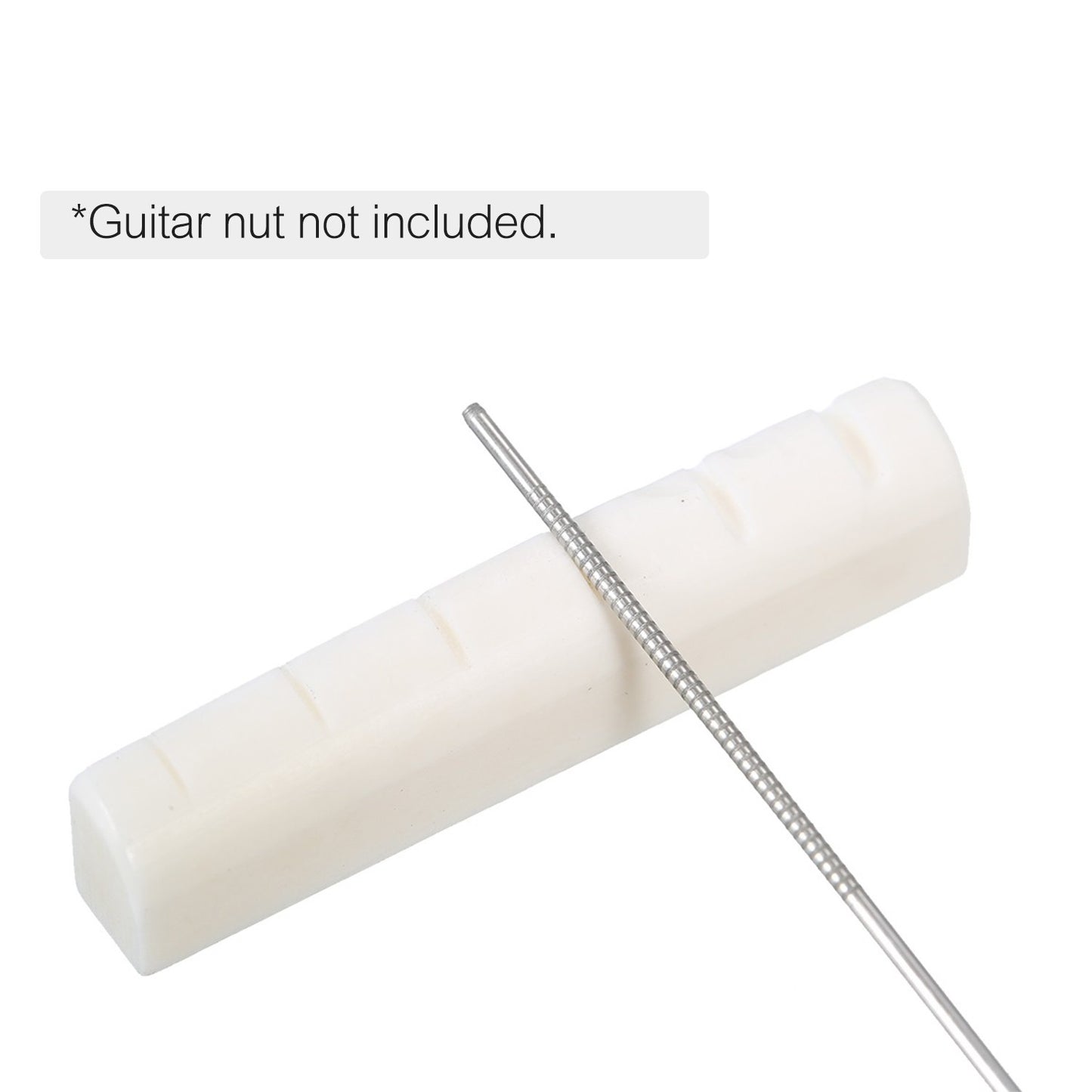 13-Piece Guitar Nut File & Bridge Pin Puller Kit for Electric & Acoustic Guitar Maintenance