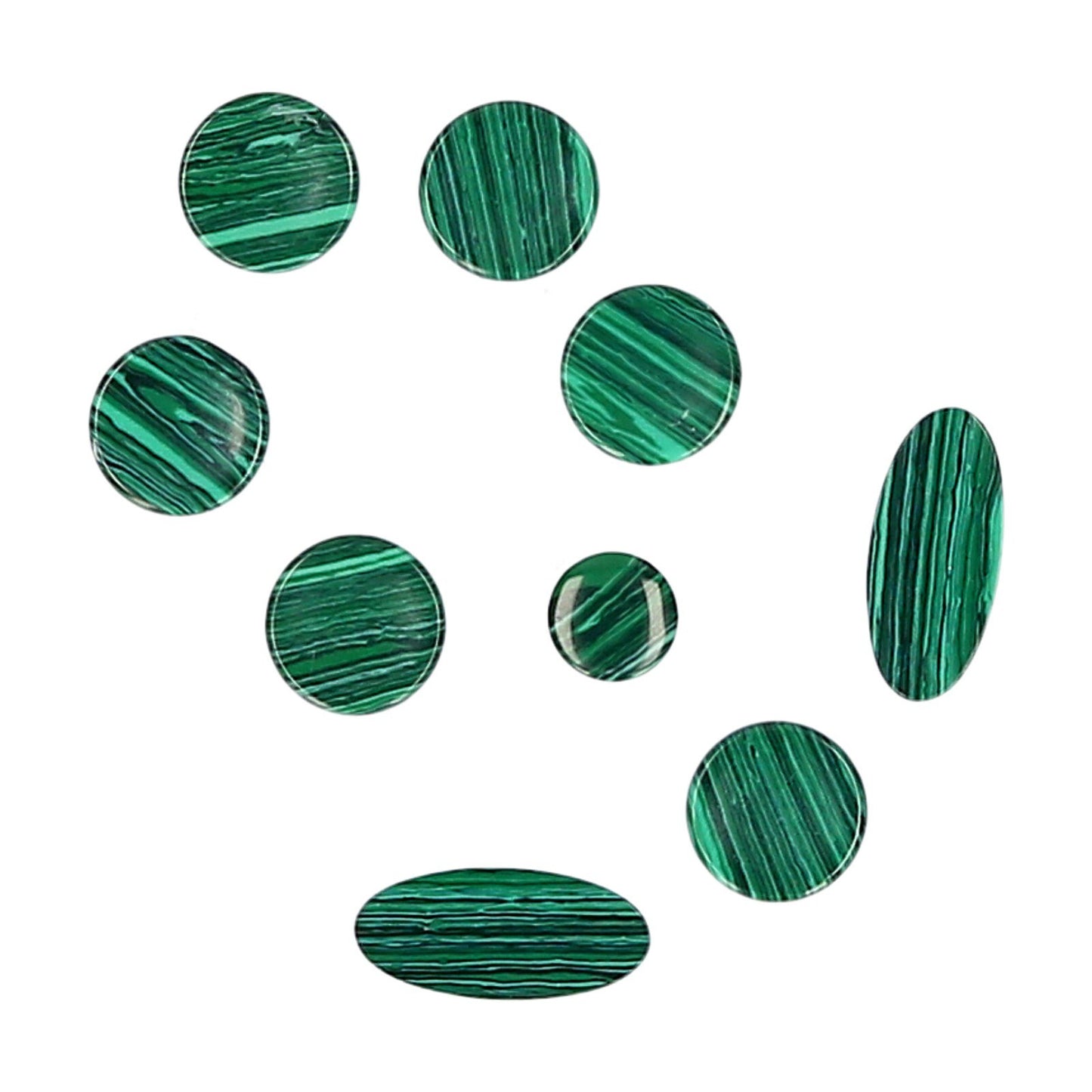 Muslady Sax Stone Key Buttons Set for Alto Saxophone - 9pcs