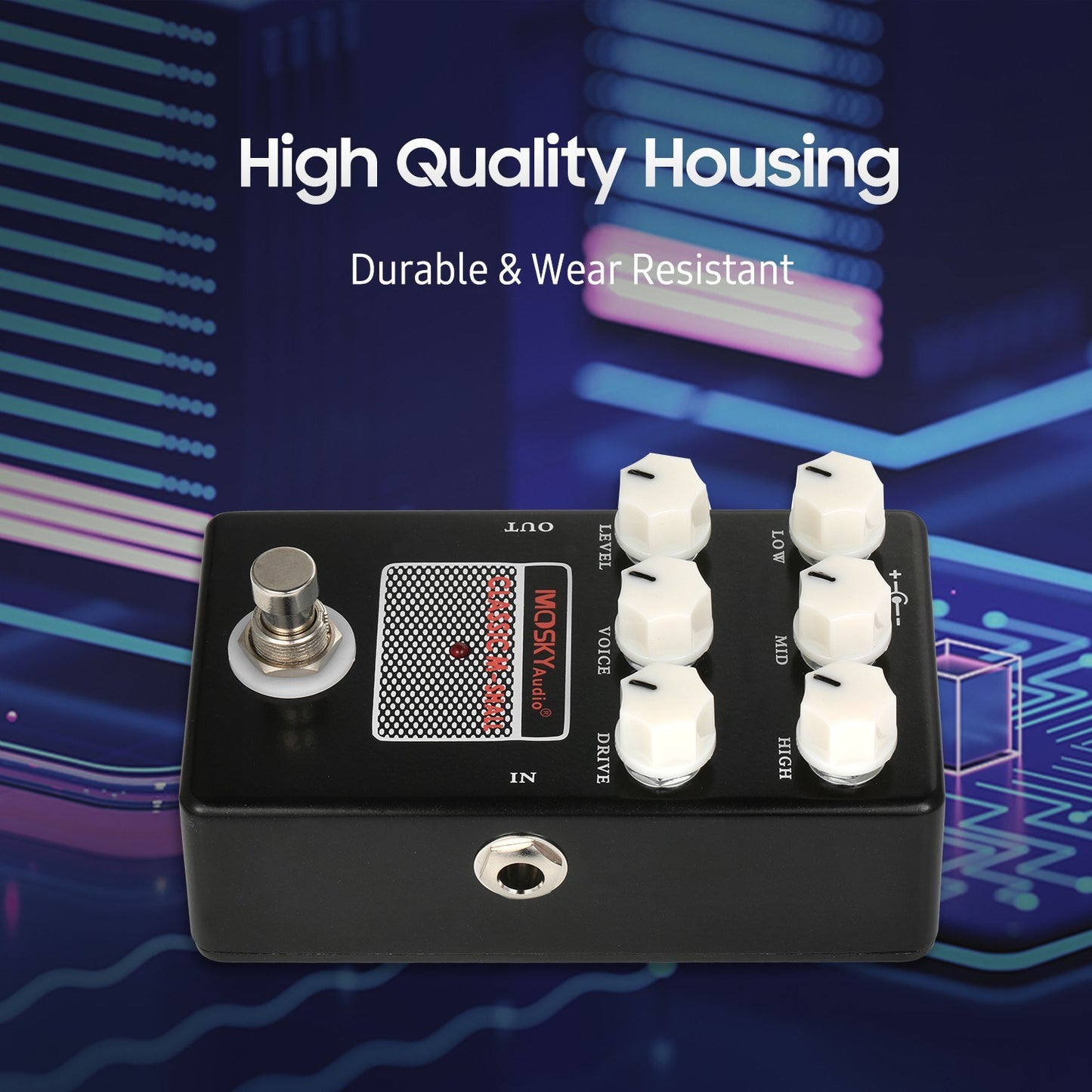 MOSKYaudio Classic M-Shall Speaker & Cabinet Simulator Guitar Effect Pedal