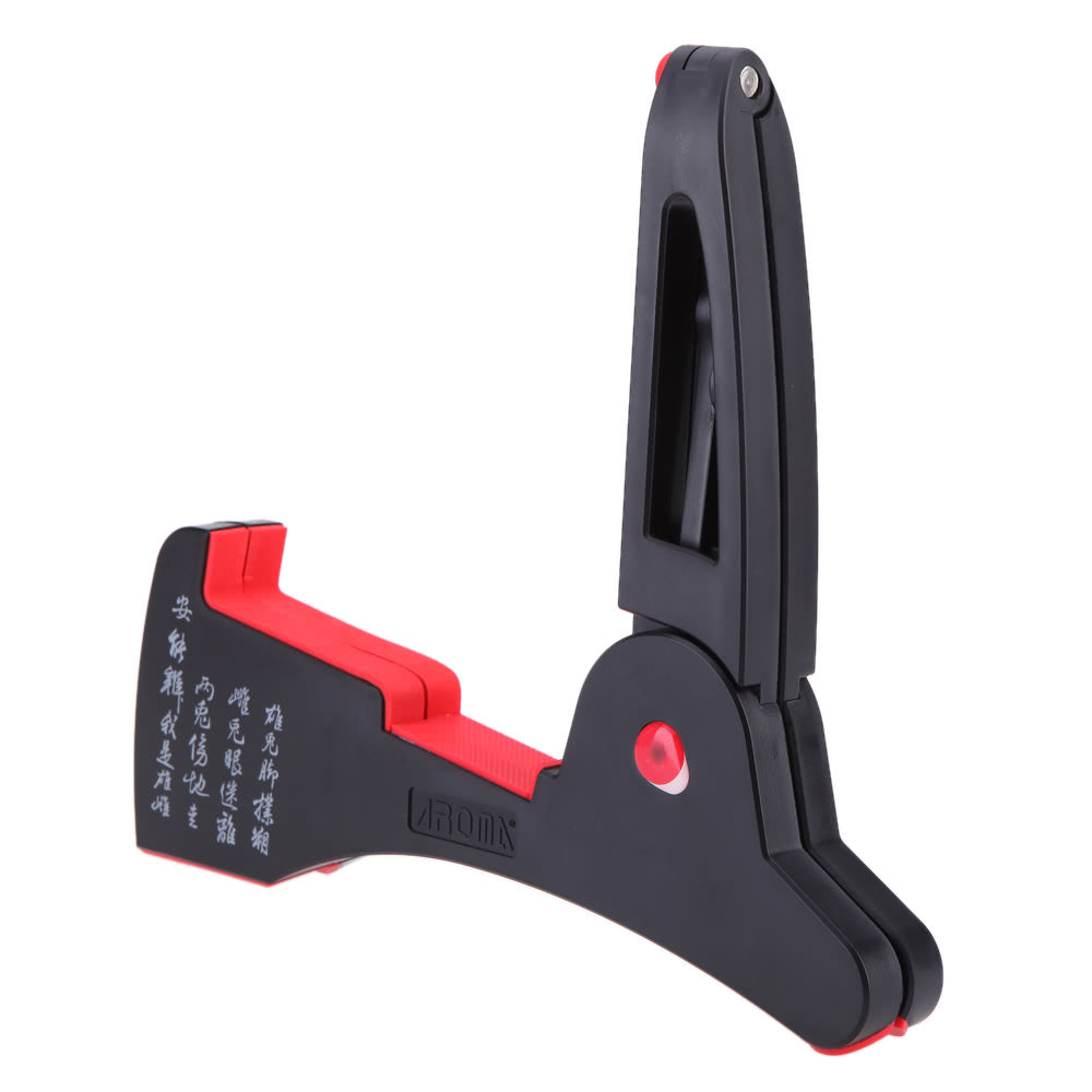 Compact Universal Rabbit Shape A-Frame Stand Holder for Guitars, Basses & Stringed Instruments - Aroma AGS-03