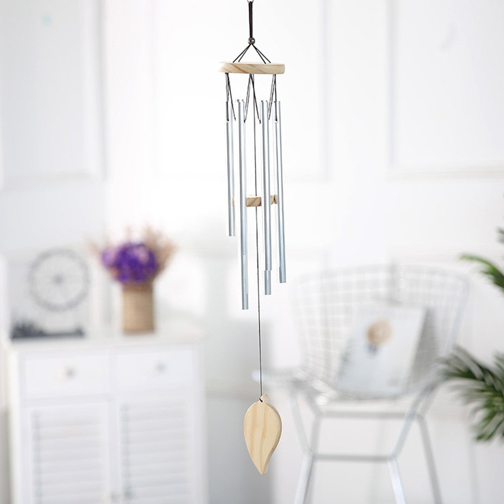 Set of 6 Aluminum Tube Wind Chimes