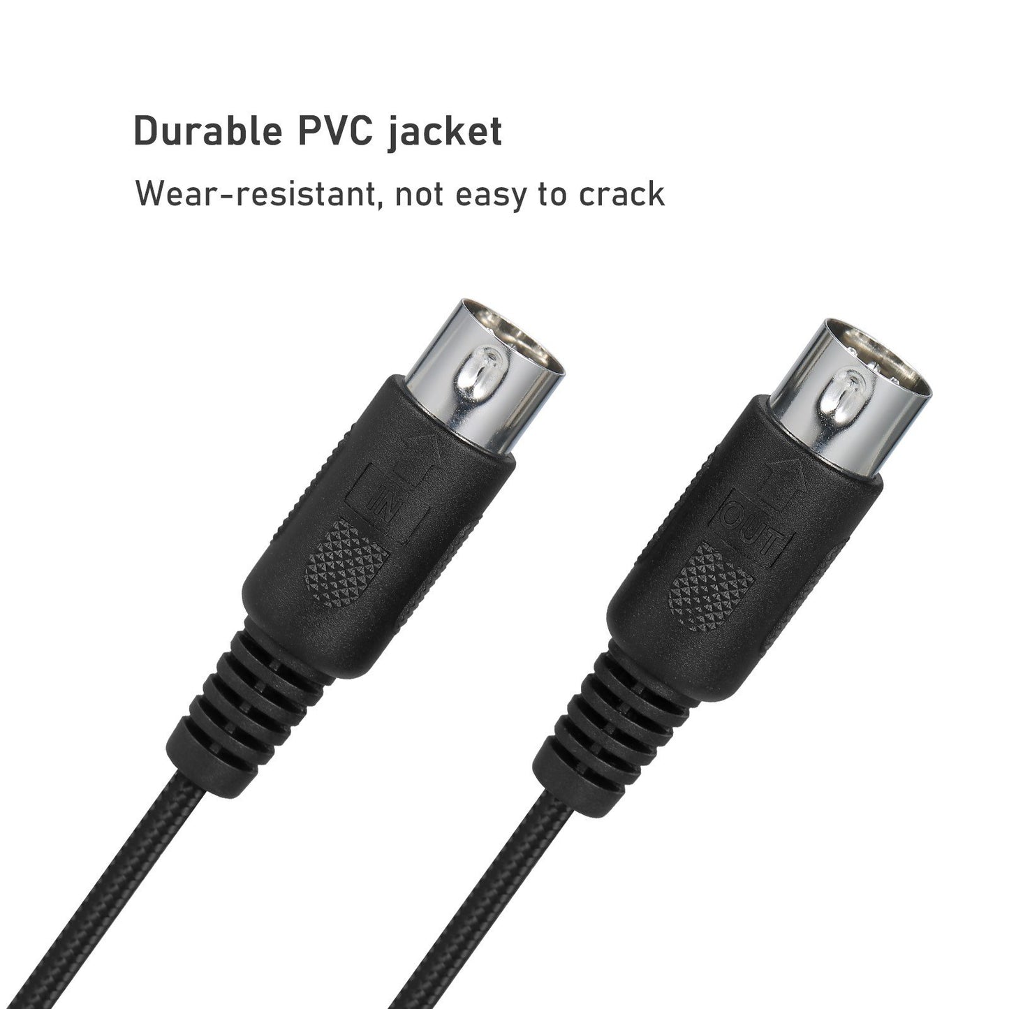 IVU CREATOR Universal 5 Pin MIDI to USB Cable Adapter, OS Compatible
