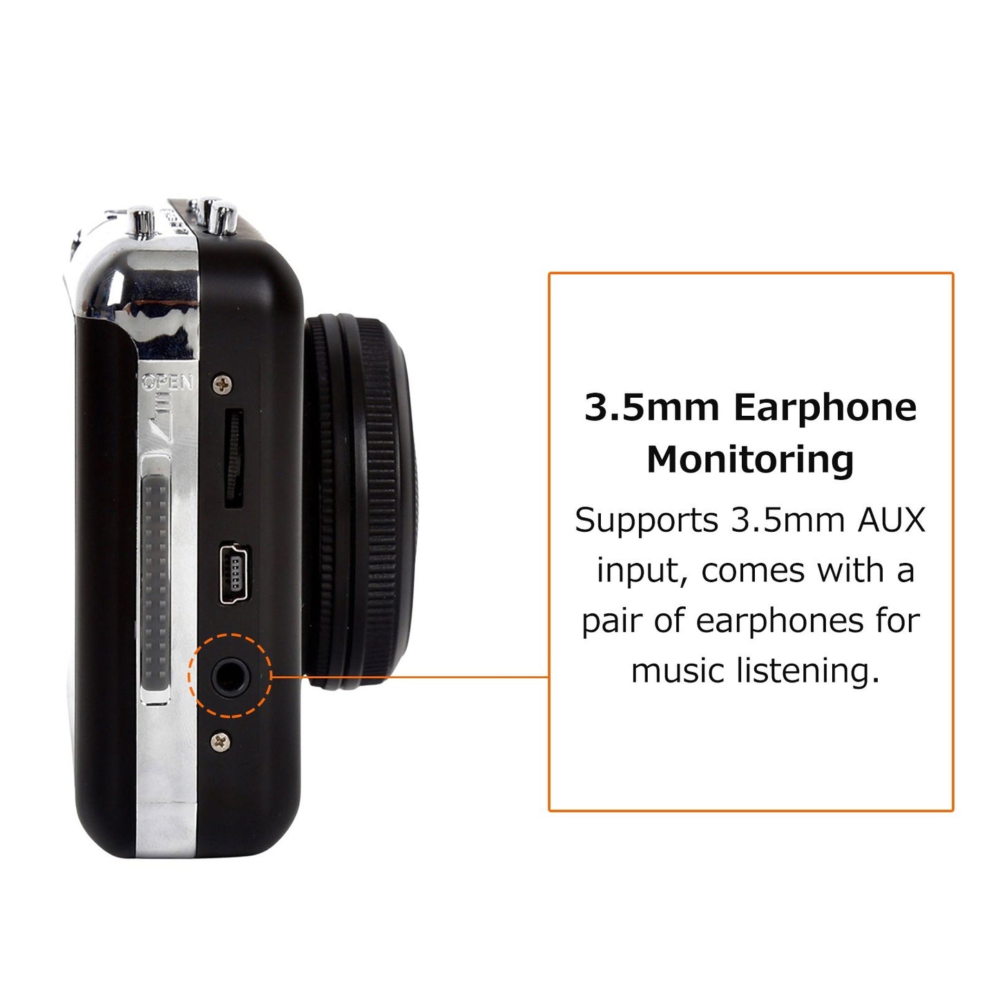 TONIVENT Portable Cassette to MP3 Converter with Detachable Speaker & AUX Input Compatible with PC/Laptop