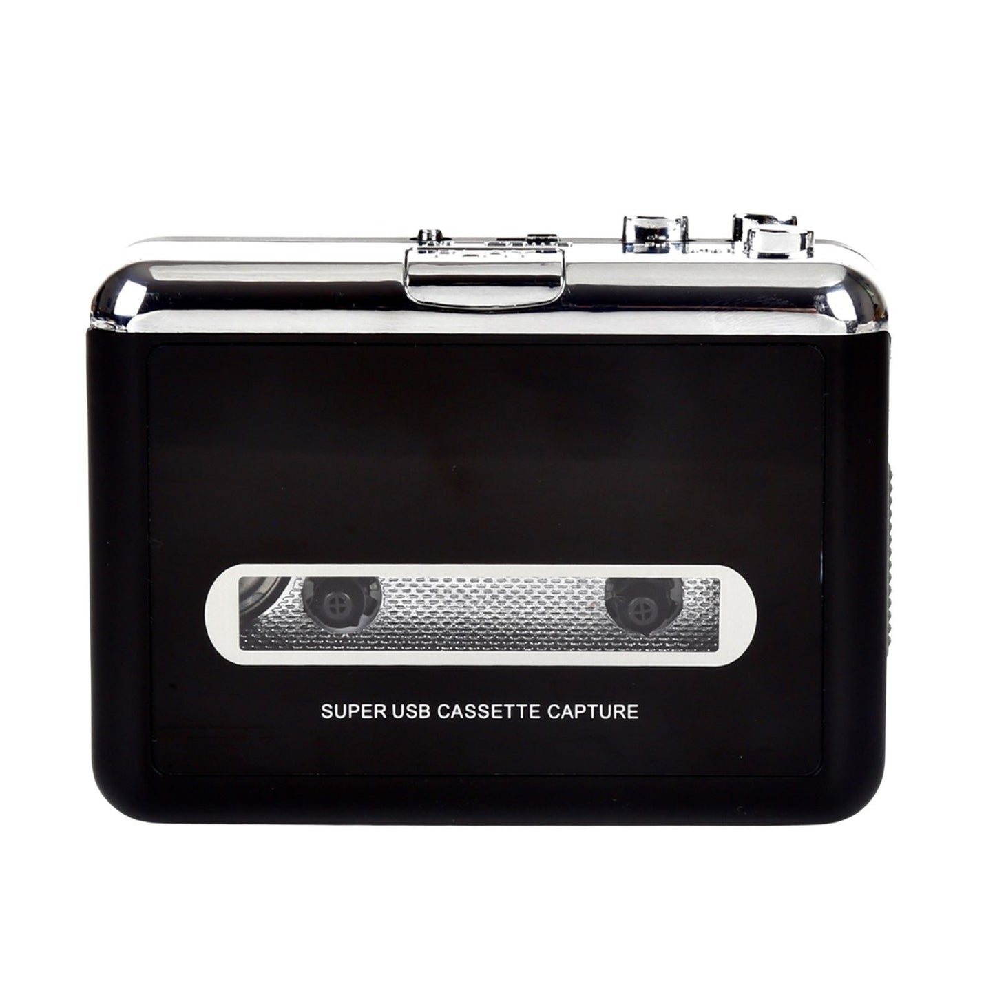 TONIVENT Portable Cassette to MP3 Converter with Detachable Speaker & AUX Input Compatible with PC/Laptop