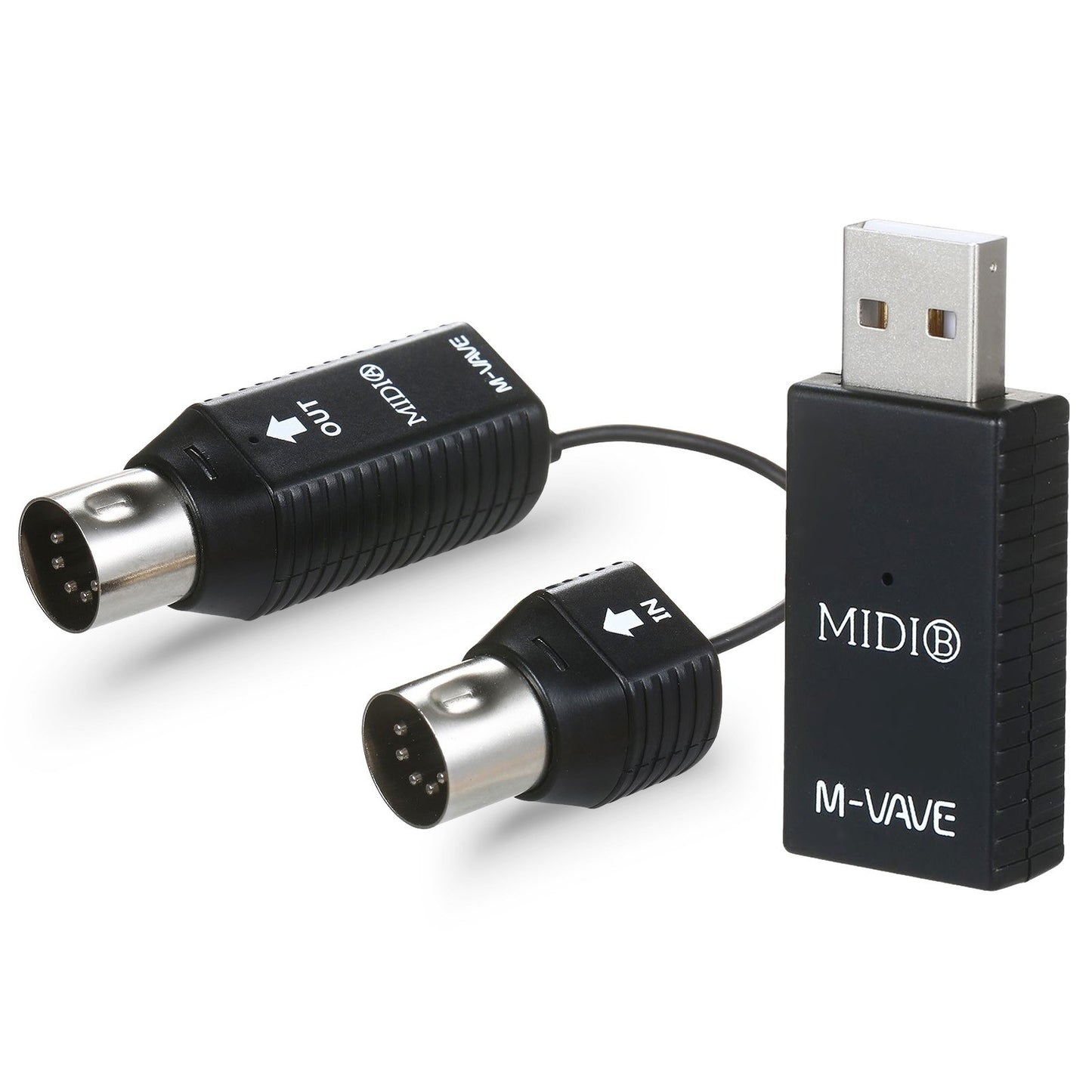 Mini Wireless MIDI Adapter M-VAVE MS1 Plug & Play Transmission System