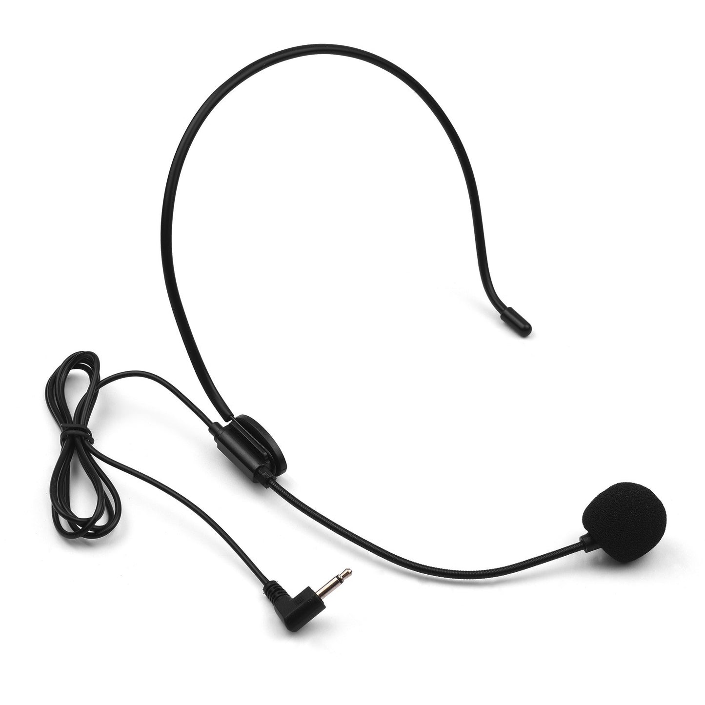 UHF Wireless Headset Microphone with LED Digital Display Transmitter & Receiver