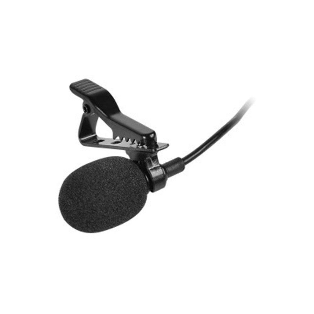 Clip-on Condenser Microphone for Recording, Karaoke, Interviews, and Teaching