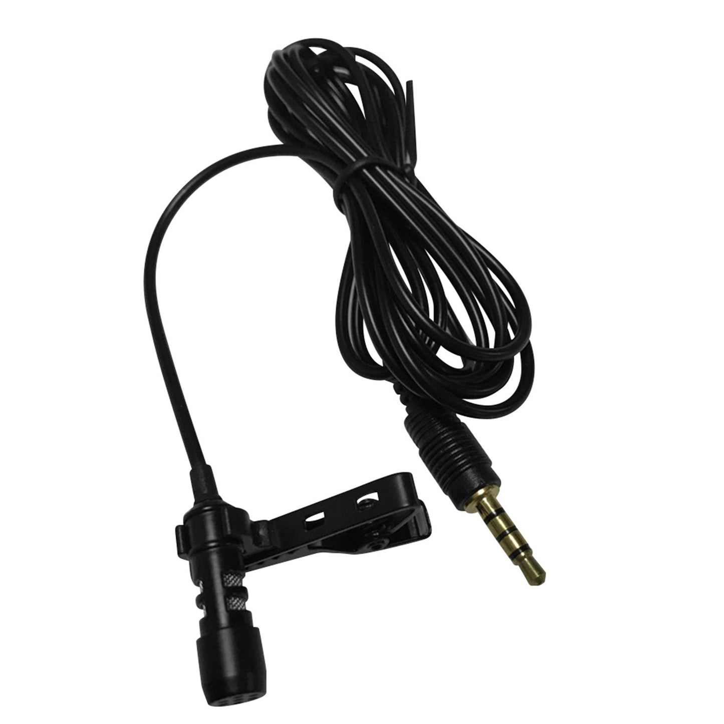 Clip-on Condenser Microphone for Recording, Karaoke, Interviews, and Teaching