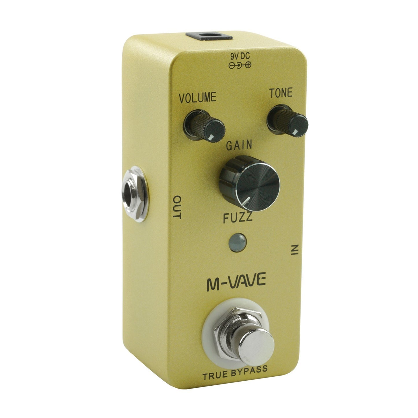 Vintage Fuzz Guitar Effect Pedal - M-VAVE True Bypass Zinc Alloy