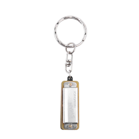 SWAN Mini Keychain Harmonica in C – 4 Holes, 8 Tones: Perfect for Beginners & Students