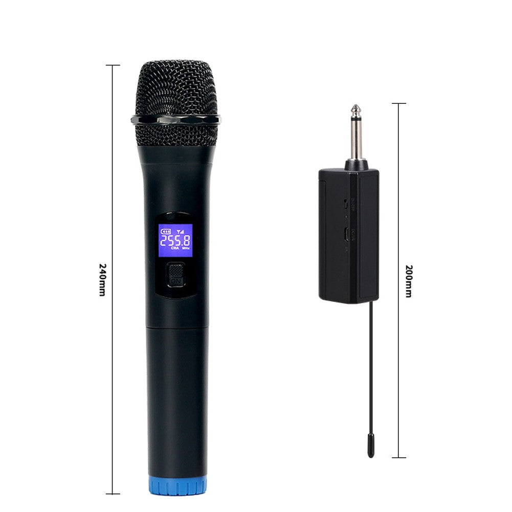BOMGE Professional Dual Channel Wireless Microphone Set - High Performance