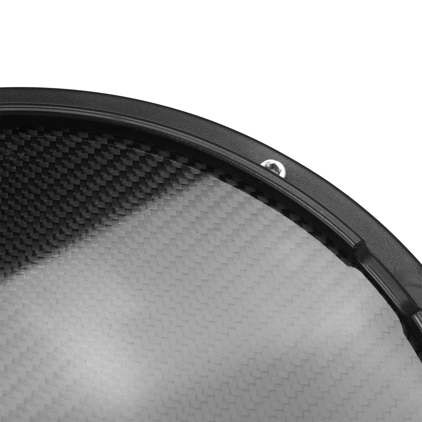 10 Inch Silent Drum Practice Pad - Carbon Fiber Percussion Accessory for Beginners & Professionals