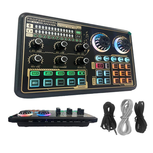 SK600 Digital Audio Mixer & External Sound Card - Multi-Function