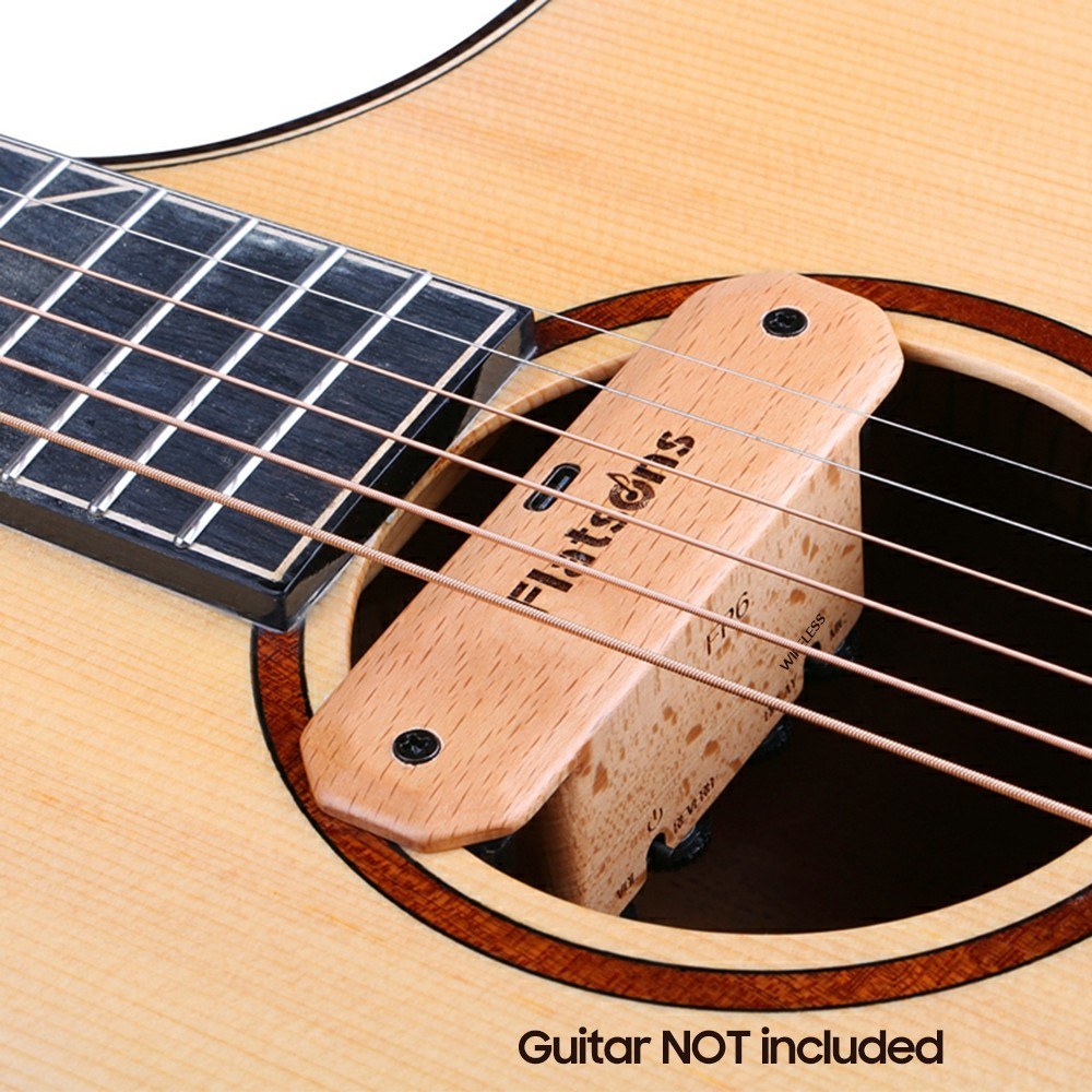 Rechargeable FLATSONS FR6 BT Clip-on Guitar Soundhole Pickup