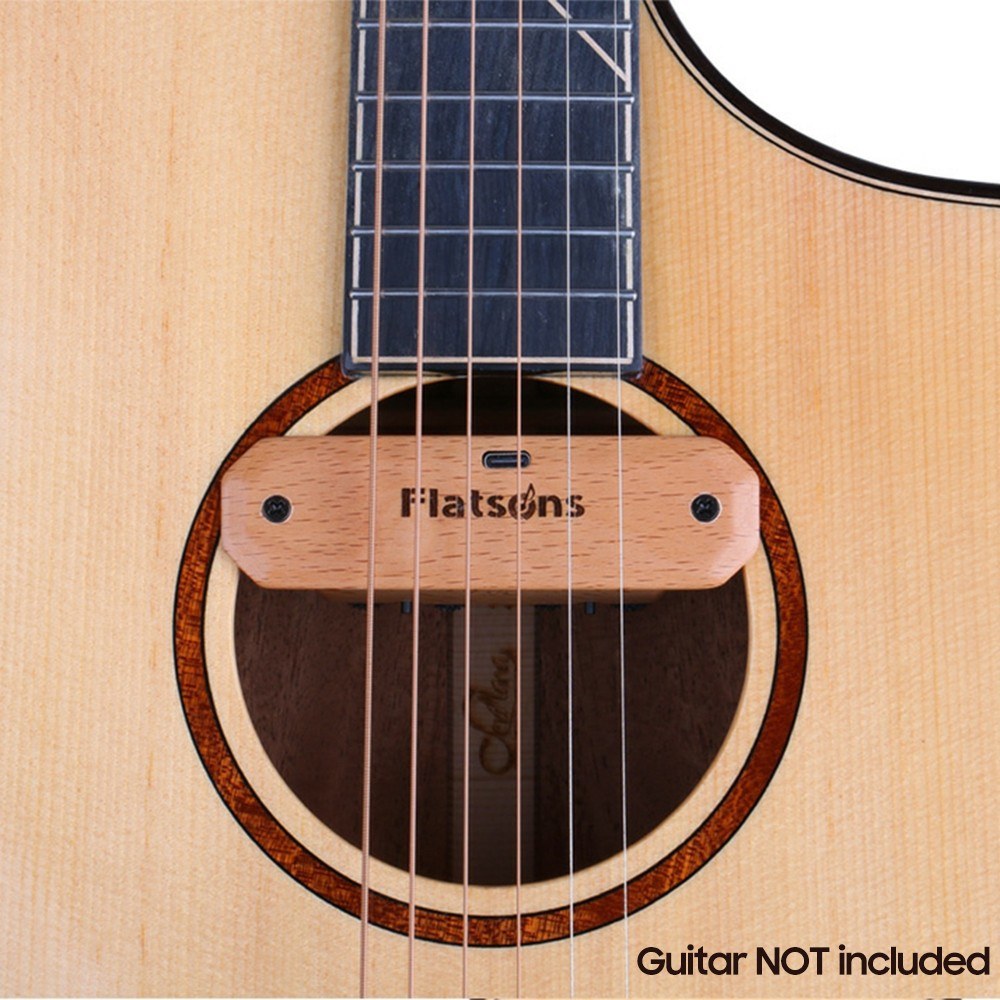 Rechargeable FLATSONS FR6 BT Clip-on Guitar Soundhole Pickup