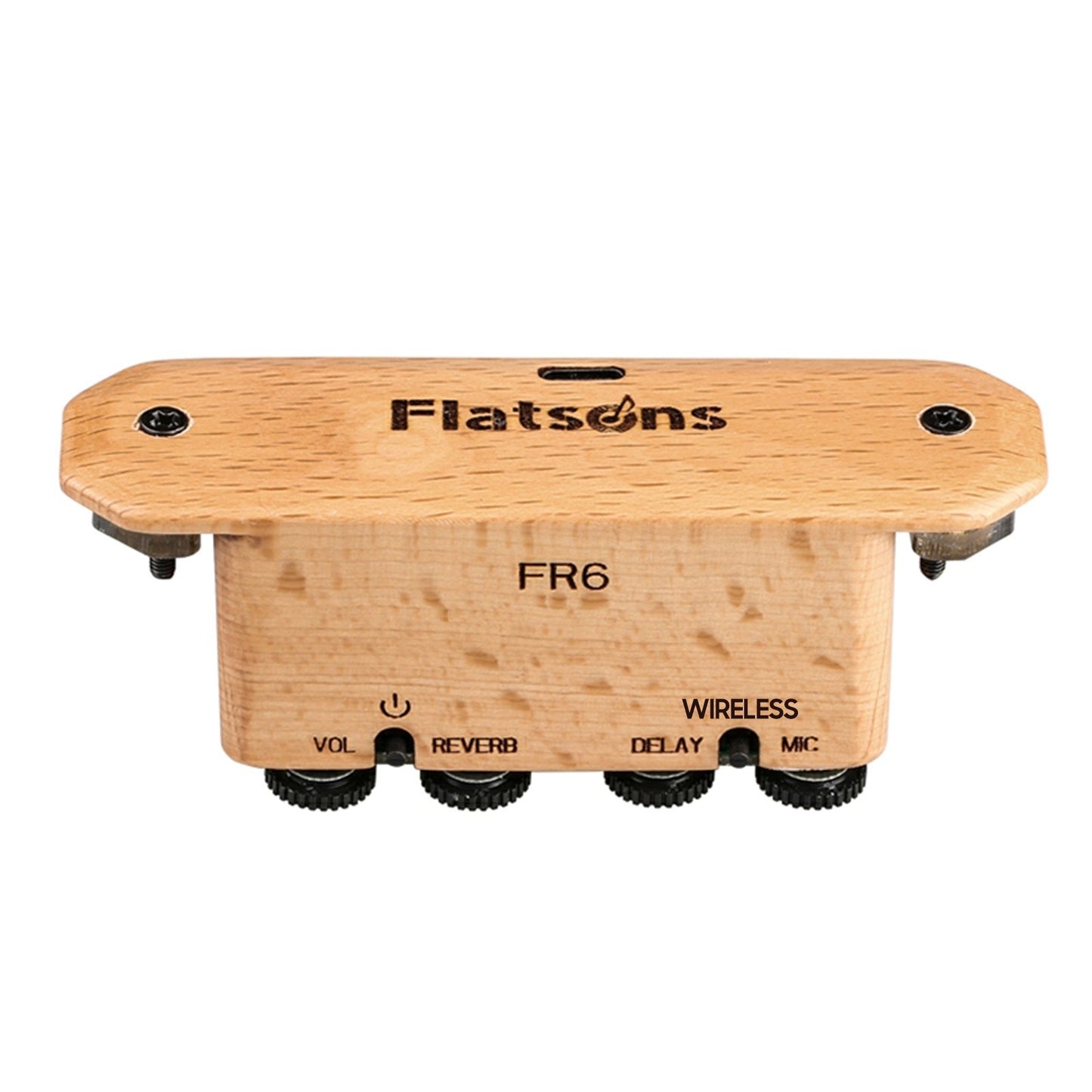 Rechargeable FLATSONS FR6 BT Clip-on Guitar Soundhole Pickup