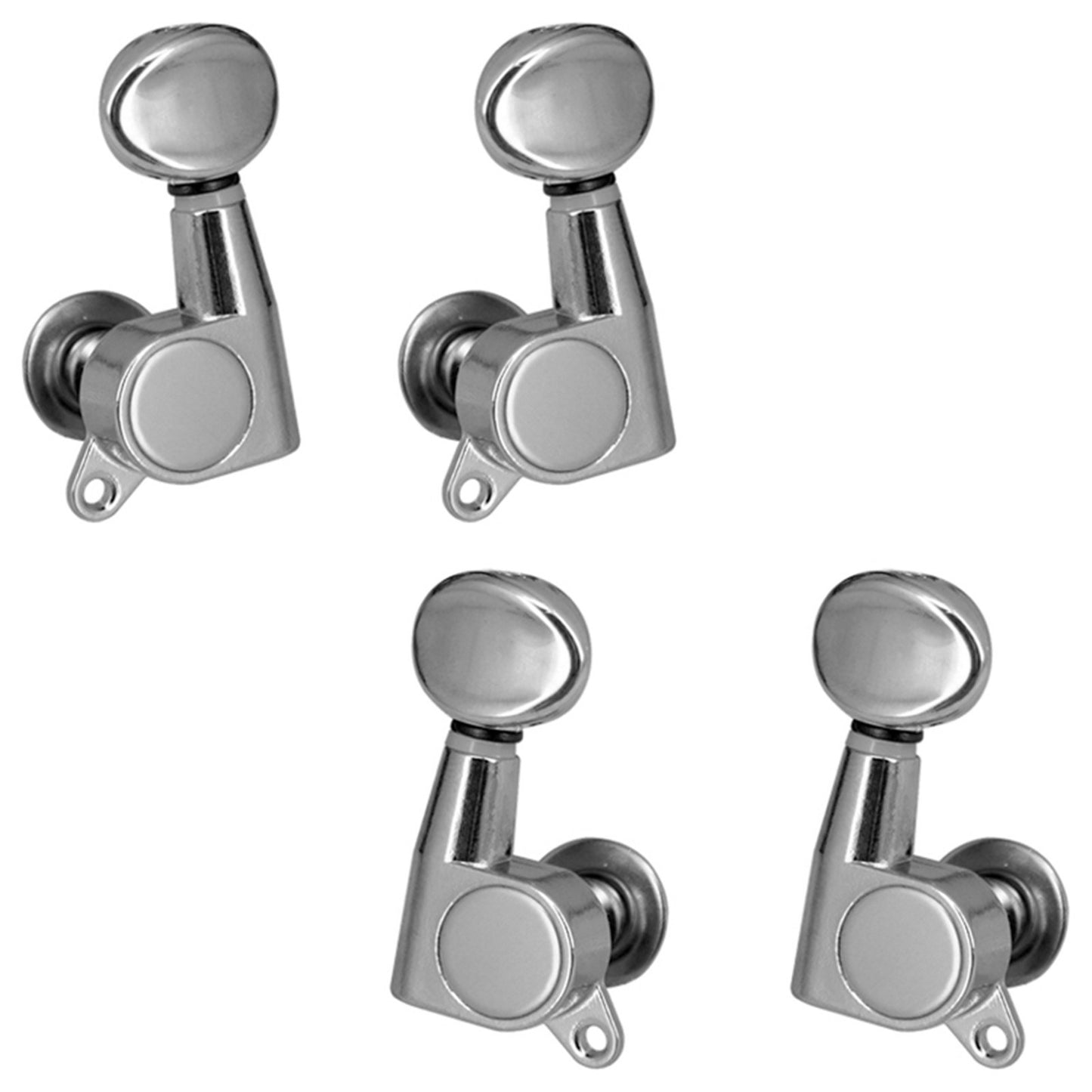 Set of 4 Ukulele Tuning Pegs - 1:15 Ratio Closed Tuners for 4-String Ukelele