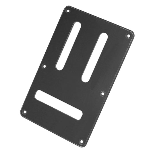 Electric Guitar Back Plate with 6 Holes & 3 Slots - Tremolo Spring Cover & Circuit Protector