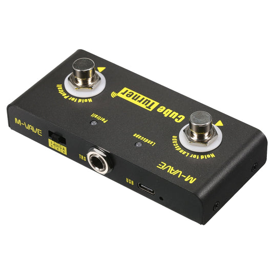 Wireless Rechargeable Page Turner Pedal - M-VAVE Cube for Music Sheets