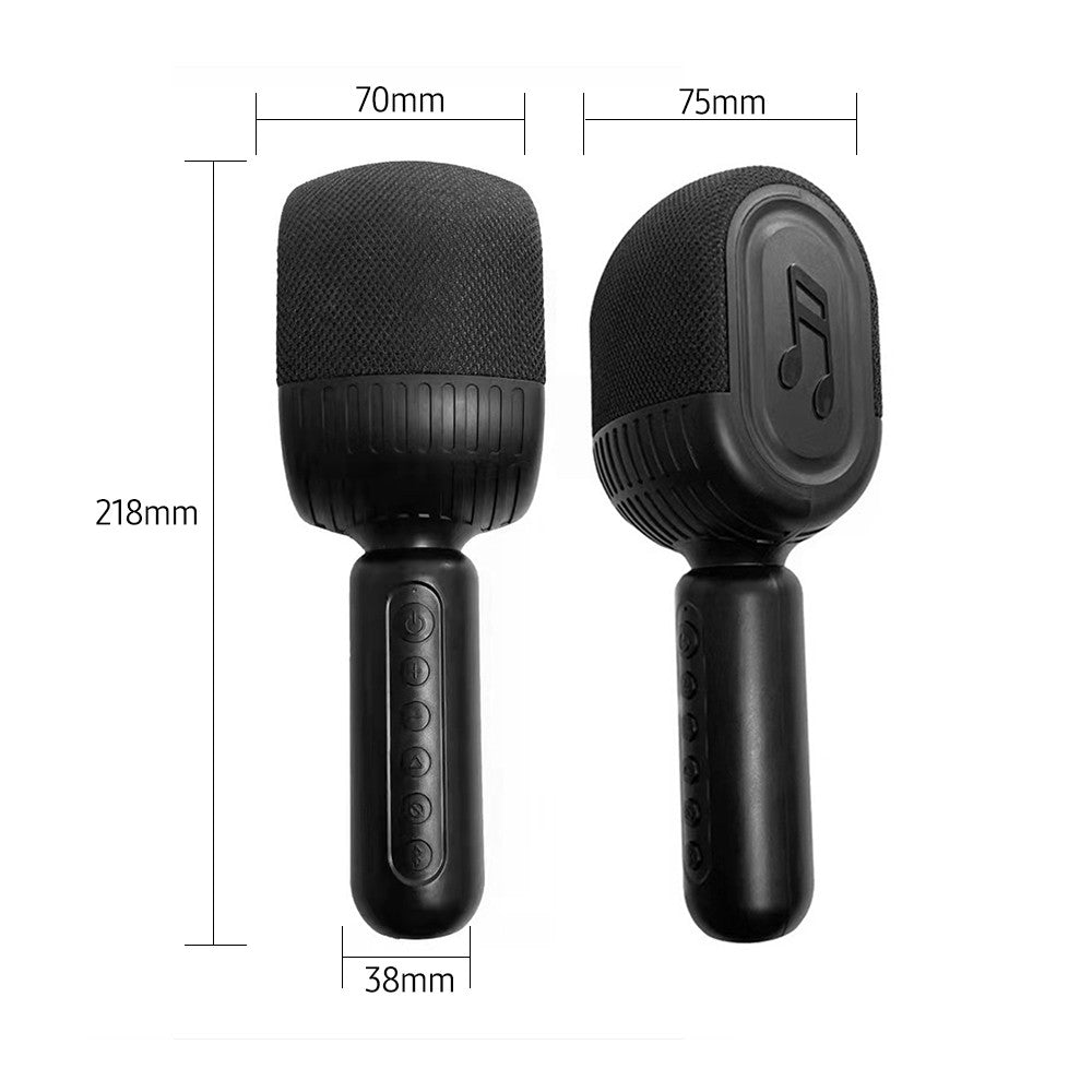 Bluetooth Karaoke Microphone with Hi-Fi Speaker