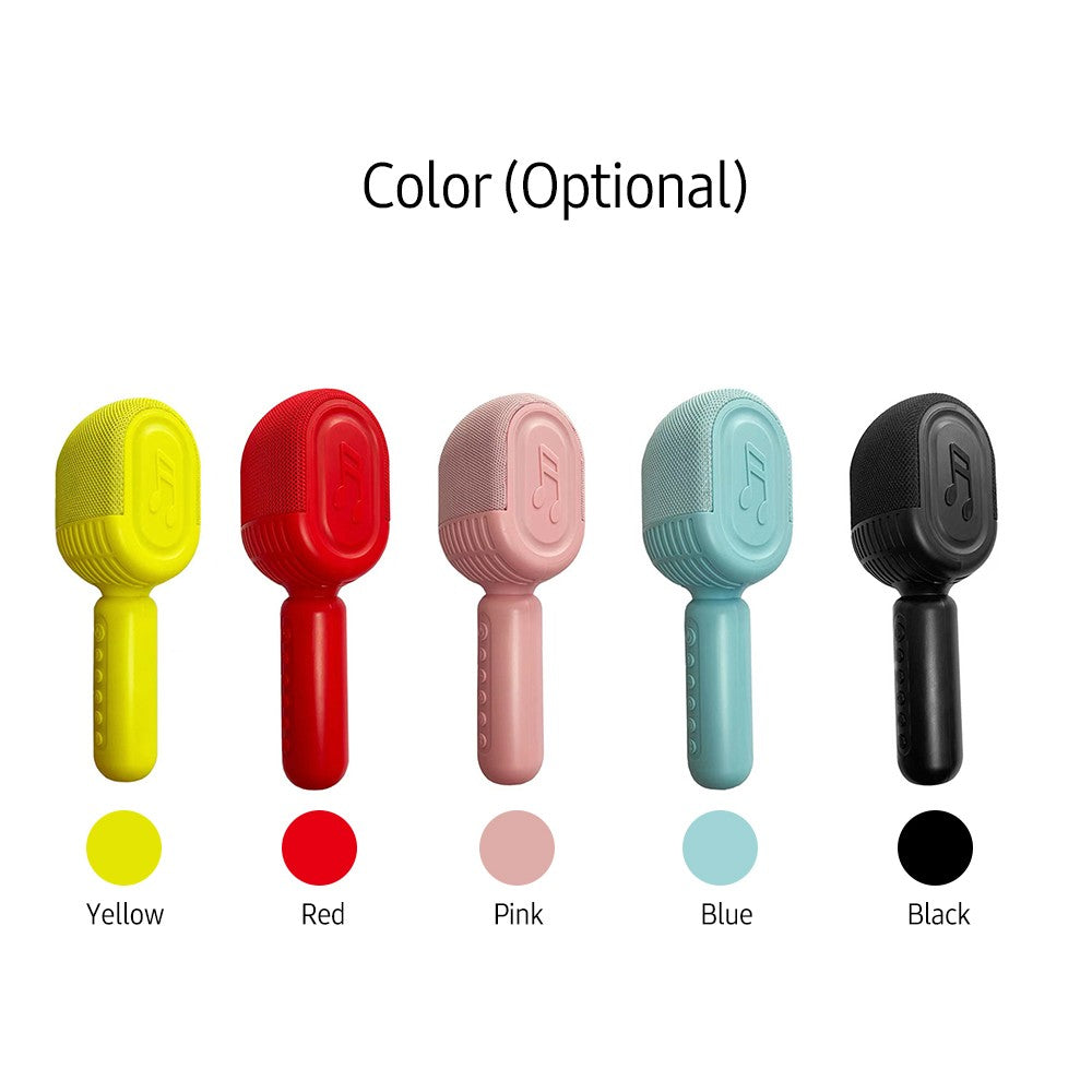 Bluetooth Karaoke Microphone with Hi-Fi Speaker
