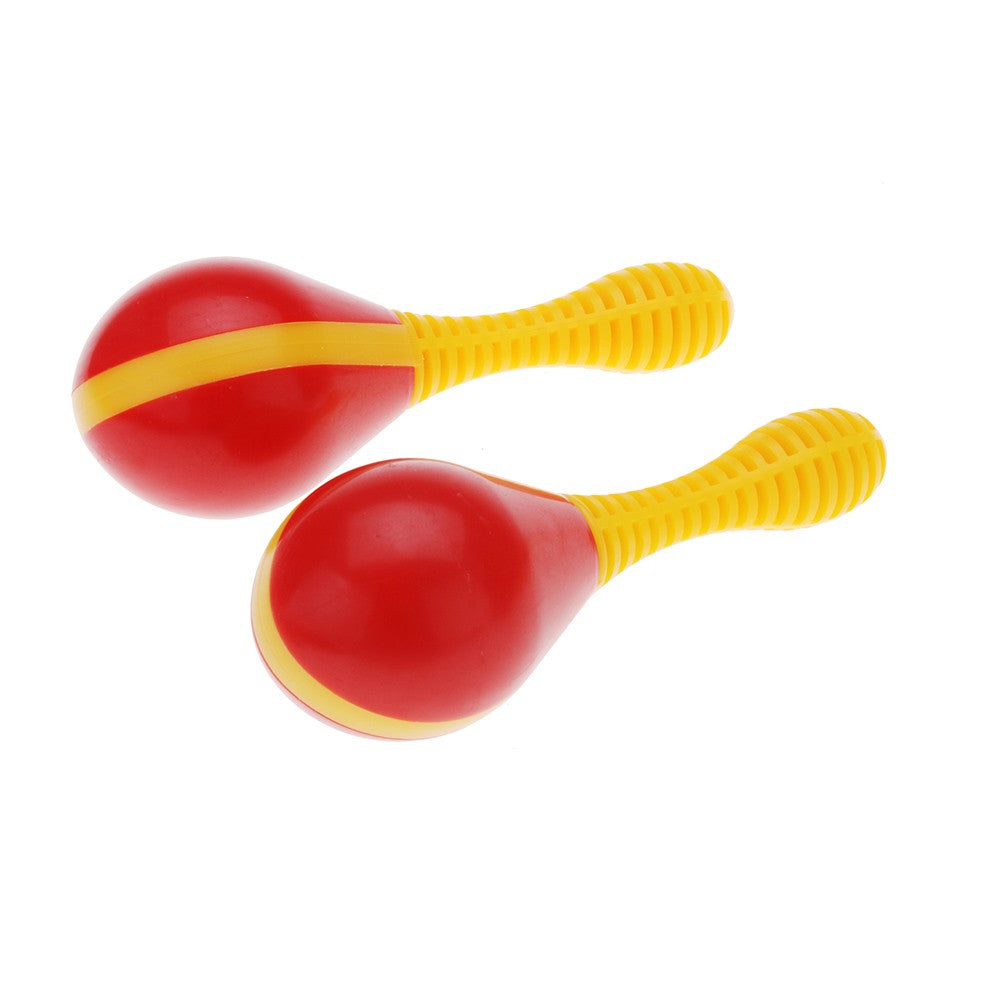 Colorful Plastic Egg Maracas - Educational Rhythm Toys for Babies and Kids