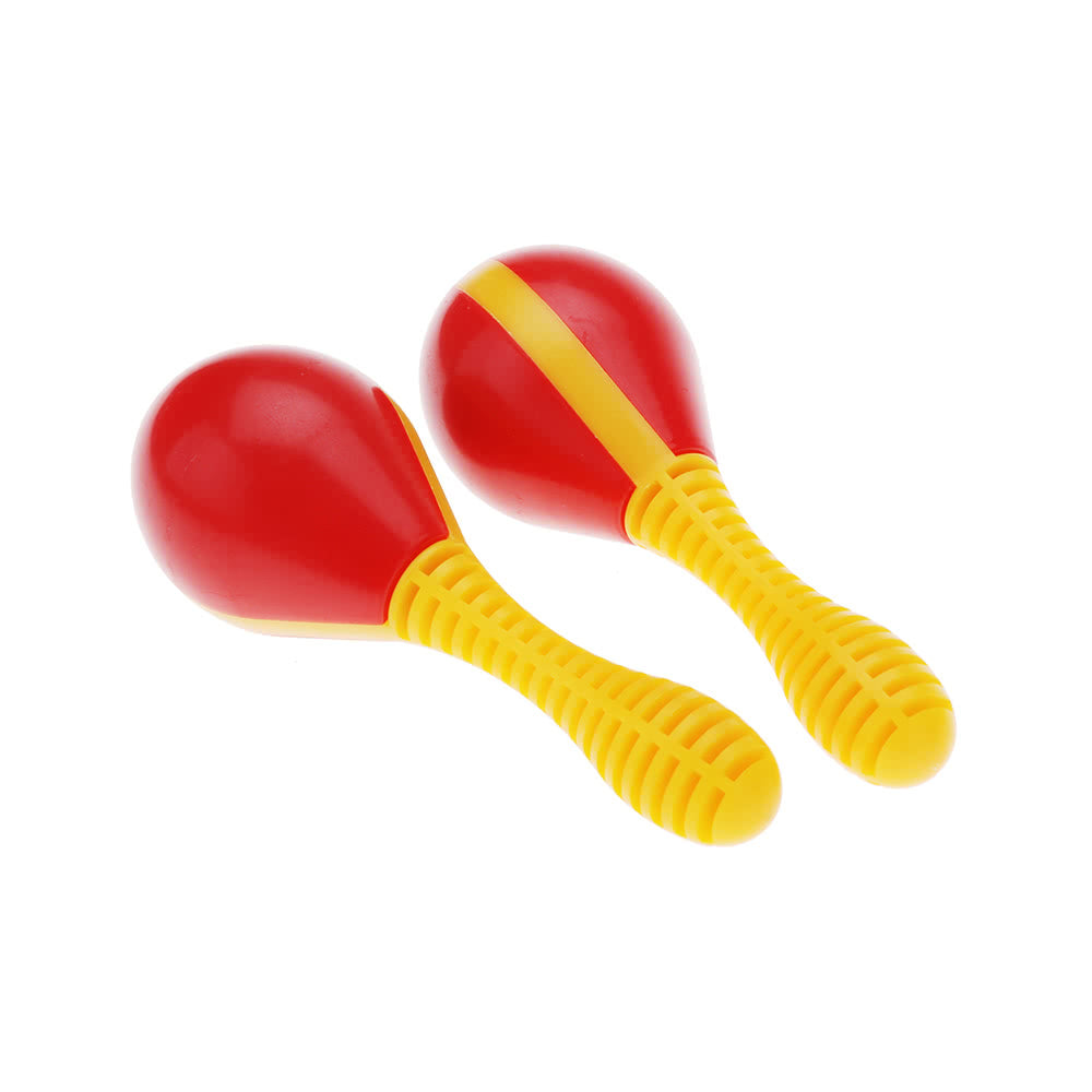 Colorful Plastic Egg Maracas - Educational Rhythm Toys for Babies and Kids