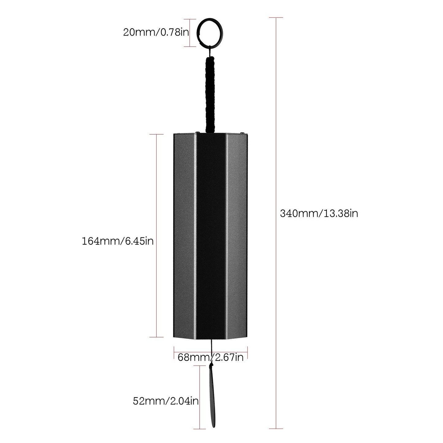 Meditation Chord Metal Wind Chime