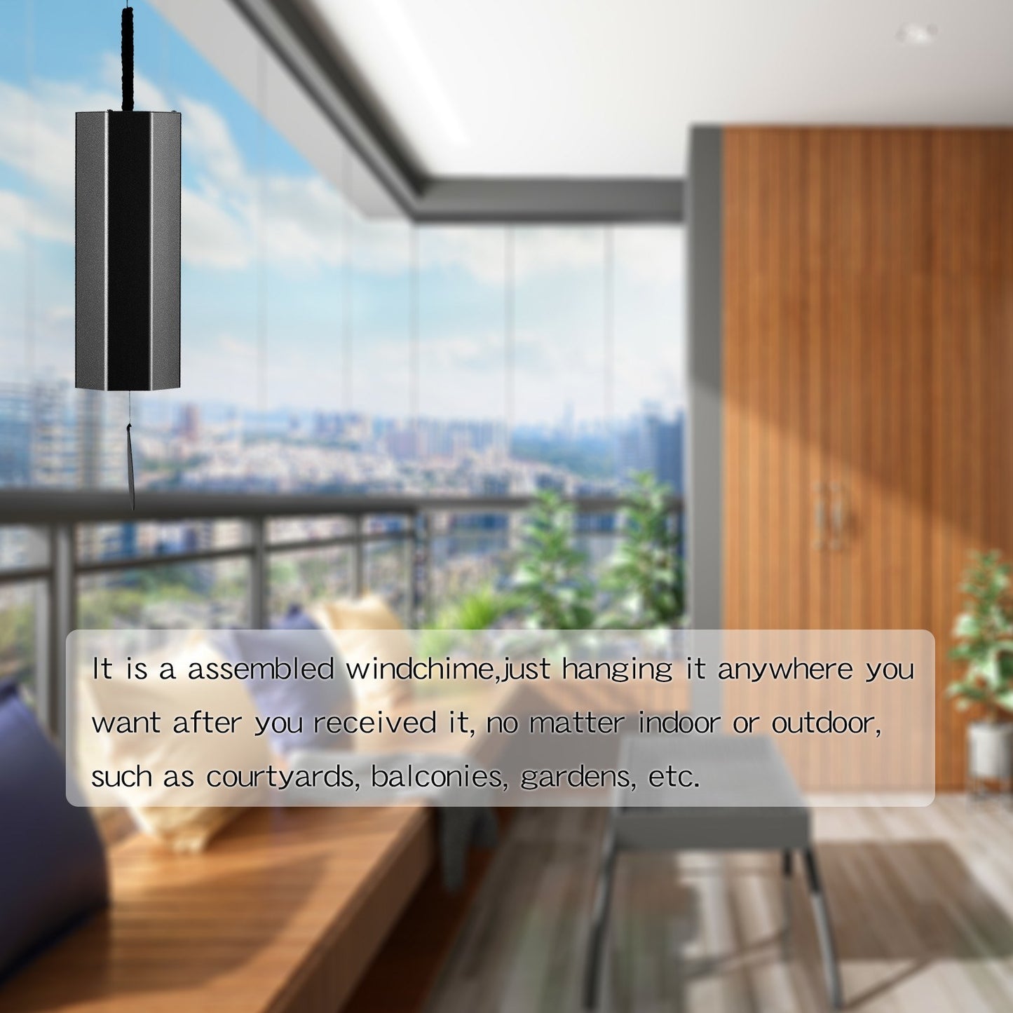 Meditation Chord Metal Wind Chime