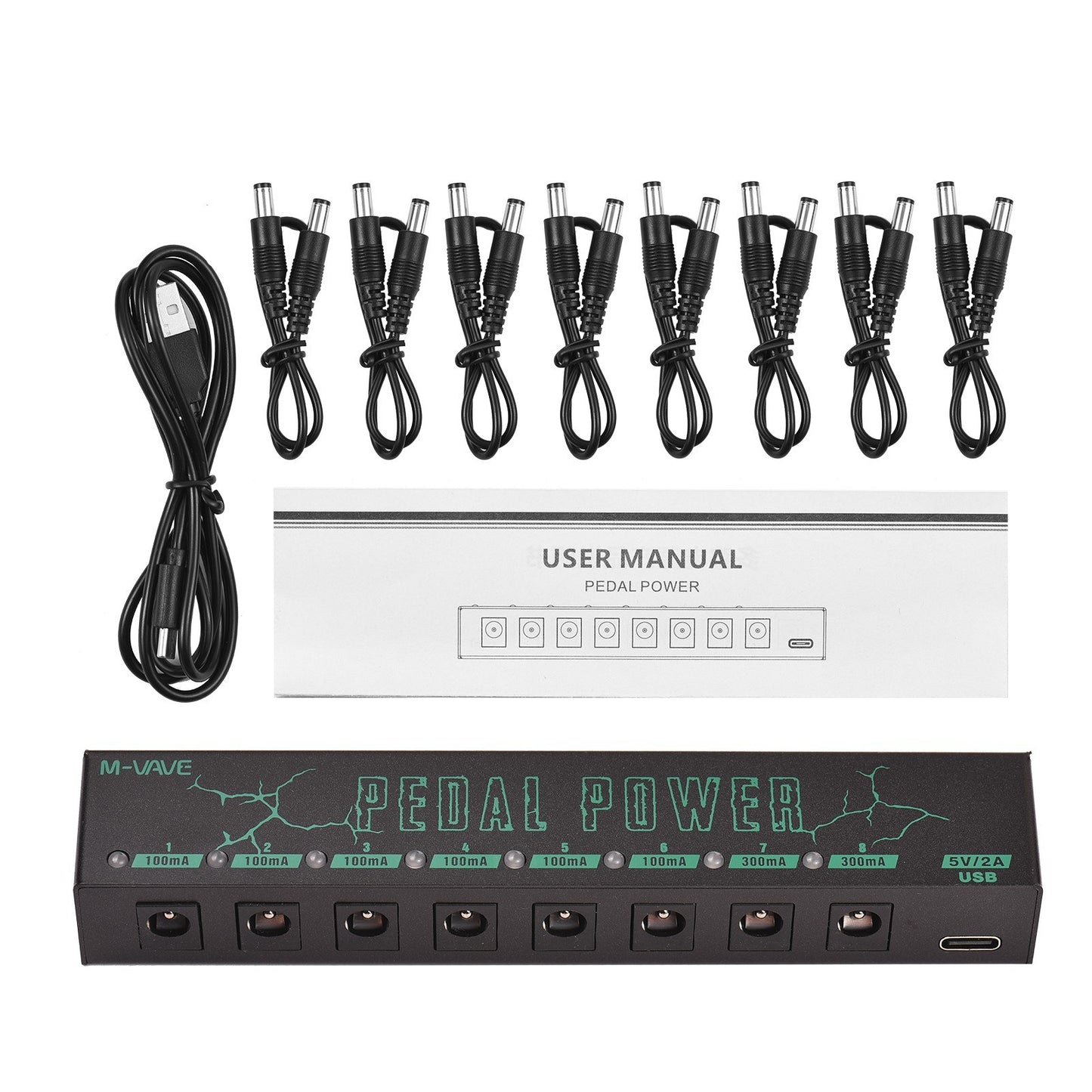 M-VAVE Guitar Pedal Power Supply